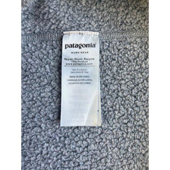 Patagonia Mens Better Sweater Full-Zip Fleece Jacket Gray Size M - Picture 7 of 8